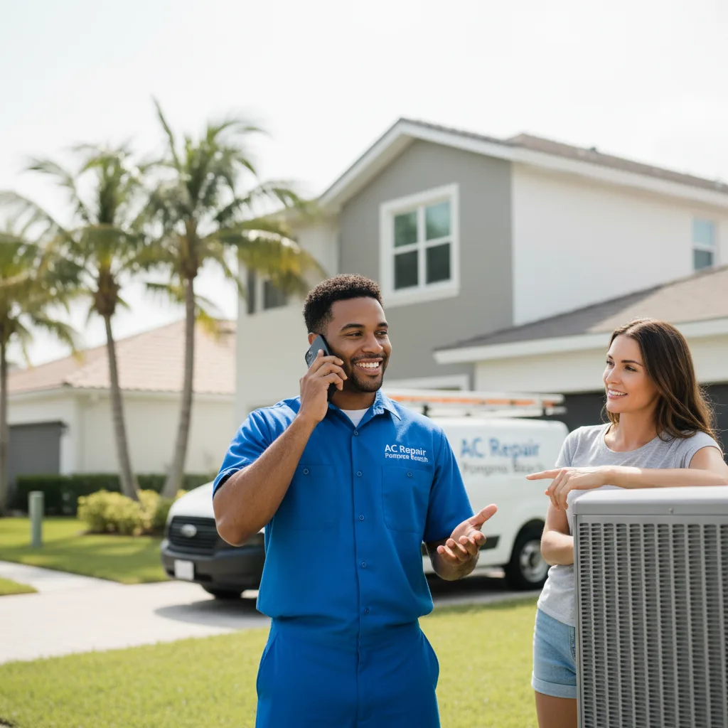 AC Repair Pompano Beach customer support in Romeo